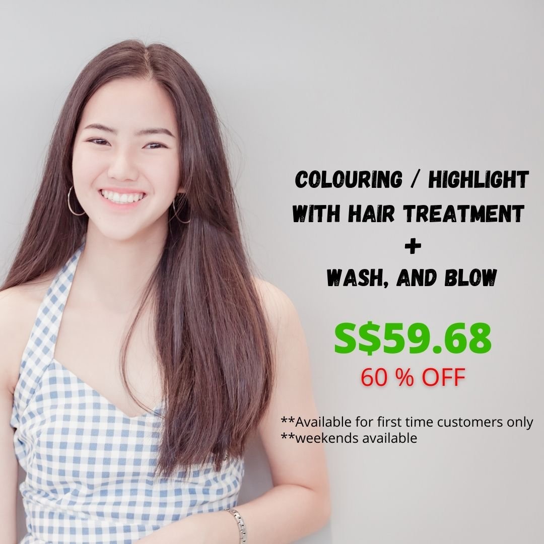 Hair Colour Promotion Singapore - Forest Salon|hair and beauty salon bedok| Singapore